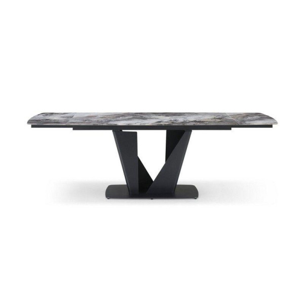 Стол обеденный Lamberg 1600(2400)*900*750 Versal Glossy DC