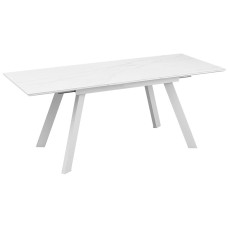 Стол обеденный DT-17014 1400(1900)*900*760 керамика из МДФ Белый DC