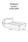 Кровать двуспальная Либерти-1600 160х200 см дуб крафт белый Эверест