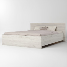 Ліжко двоспальне Соната-1600 160х200 см дуб крафт білий Эверест