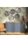 Комод в спальню Нордік-1400 140х38х95 см Графіт + Дуб крафт золотий Эверест