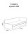 Односпальне ліжко з ящиками Соната-800 80х190 см німфея альба Эверест