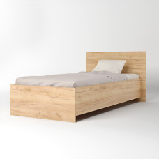 Односпальне ліжко Соната-900 90х200 см дуб крафт золотий Эверест