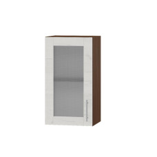 Кухонный модуль витрина Оптима ВВ01-400 Дуб крафт белый 40х30х72 см Эверест