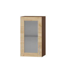 Кухонный модуль витрина Оптима ВВ01-400 Дуб крафт золотой 40х30х72 см Эверест