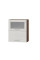 Кухонный модуль верхний витрина Оптима ВВГ14-600 Дуб крафт белый 60х30х72 см Эверест