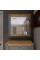 Зеркало настенное Нордик-800 80х6х77 см Графит + Дуб крафт золотой Эверест