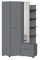 Передпокій кутовий Аякс 656/1156х376х2000 мм Антрацит 32684 Master-Form