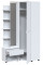 Передпокій кутовий Аякс 656/1156х376х2000 мм Німфея альба 32689 Master-Form