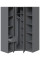 Стенка угловая, шкаф угловой Брайт 1250х520х2000 мм Антрацит (32871) Master-Form