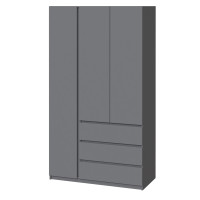 Шафа Брайт 1200х520х2000 мм Антрацит (лівосторонній) 32317 Master-Form
