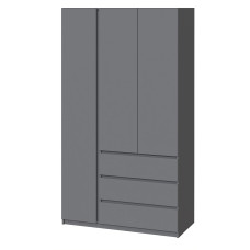 Шафа Брайт 1200х520х2000 мм Антрацит (лівосторонній) 32317 Master-Form