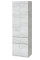 Шкаф с полками Брайт 600х520х2000 мм Крафт белый (31709) Master-Form