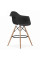 Стілець Тауер Вуд Eames барний високий чорний SDM Group