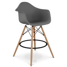 Стул высокий барный Тауэр Вуд Eames SDM Group