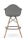 Стул высокий барный Тауэр Вуд Eames SDM Group