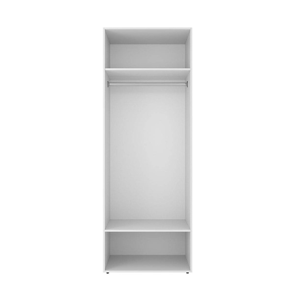 Шкаф распашный 1 Light Белый бриллиант Art In Head