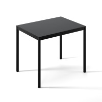 Письменный стол Brevity Loft mid 900х750х670 Графит/Чёрный металл Art In Head