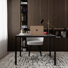 Письменный стол Brevity Loft mid 900х750х670 Ателье светлый/Чёрный металл Art In Head