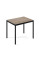Письменный стол Brevity Loft mid 900х750х670 Дуб винтаж оксид/Черный металл Art In Head