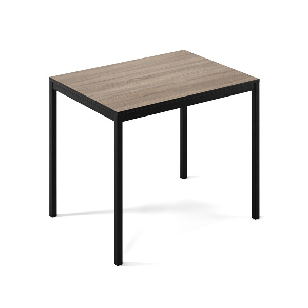 Письменный стол Brevity Loft mid 900х750х670 Дуб винтаж оксид/Черный металл Art In Head