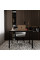 Письменный стол Brevity Loft mid 900х750х670 Дуб винтаж оксид/Черный металл Art In Head
