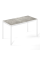Письменный стол Brevity Loft standart 1400х750х670 Ателье белый/белый металл Art In Head