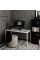 Письменный стол Brevity Loft standart 1400х750х670 Ателье белый/белый металл Art In Head