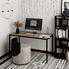 Письменный стол Brevity Loft standart 1400х750х670 Дуб винтаж оксид/Чёрный металл Art In Head