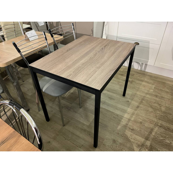 Письменный стол Brevity Loft mid 900х750х670 Дуб винтаж оксид/Черный металл Art In Head
