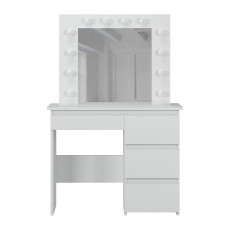 Стол туалетный Beauty 940х430х1400 Белый бриллиант Art In Head