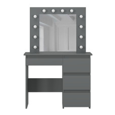 Стол туалетный Beauty 940х430х1400 Графит серый Art In Head