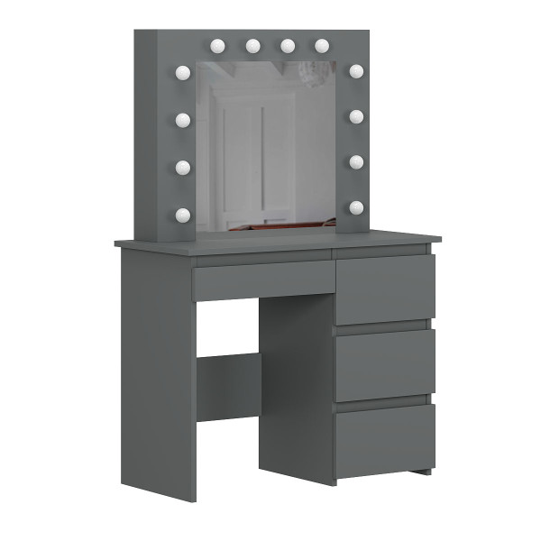 Стол туалетный Beauty 940х430х1400 Графит серый Art In Head