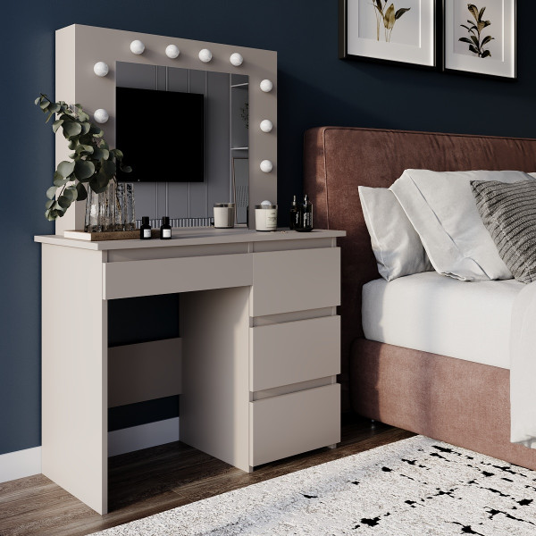 Туалетный стол Beauty 940х430х1400 Кашемир Art In Head