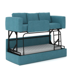 Диван-трансформер RUMI Turquoise Knap Knap