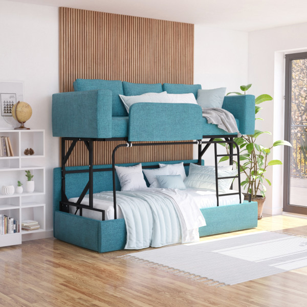 Диван-трансформер RUMI Turquoise Knap Knap
