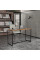 Стол письменный Liner Loft Дуб крафт золотой Knap Knap