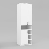 Шафа для одягу Tetris Т-3, Білий, 650/520/2100 Континент