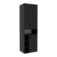 Шафа для одягу Tetris Т-2, Антрацит, 650/520/2100 Континент