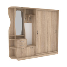 Передпокій Люкс-купе LUX, Дуб Сонома, 2200/400/2100 Континент