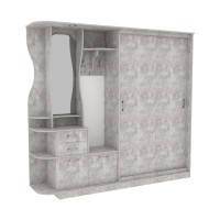 Передпокій Люкс-купе LUX, Бетон, 2200/400/2100 Континент