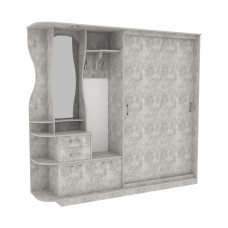 Передпокій Люкс-купе LUX, Бетон, 2200/400/2100 Континент