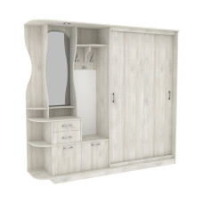Передпокій Люкс-купе LUX, Дуб Шамоні Світлий, 2200/400/2100 Континент