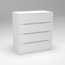 Комод Дельта №1, Білий, 1090/610/1200 Континент