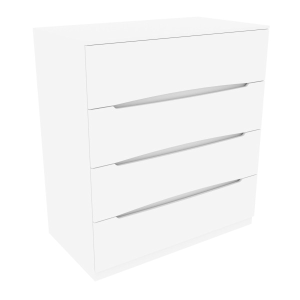 Комод Дельта №1, Білий, 1090/610/1200 Континент