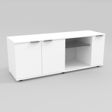 Тумба TV Ketrin К-10, Білий, 1400/425/530 Континент