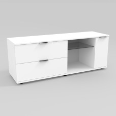 Тумба TV Ketrin К-9, Білий, 1400/425/530 Континент