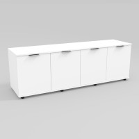 Тумба TV Ketrin К-7, Білий, 1600/425/530 Континент