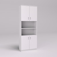 Шафа офісна ОШ-3, Білий, 800/340/2100 Континент