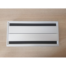 Заглушка для кабеля 300x145 алюминий Лофт Дизайн